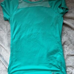 Teal athletic shirt